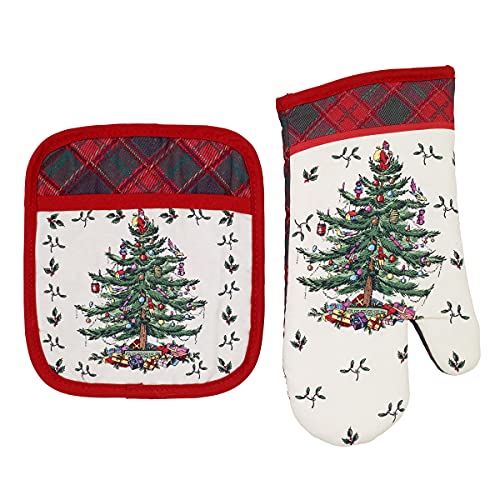 2pc Kitchen Set Oven Mitt & Pot Holder O2480