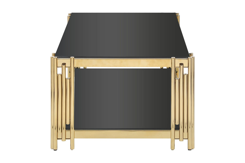 Rectangular Glass Top Coffee Table T6720