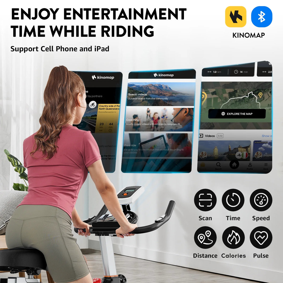 Indoor Cycling Bike Magnetic Resistance S68177