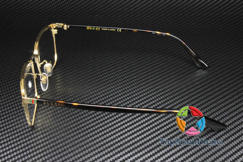 Brown Rectangular Eyeglasses J810