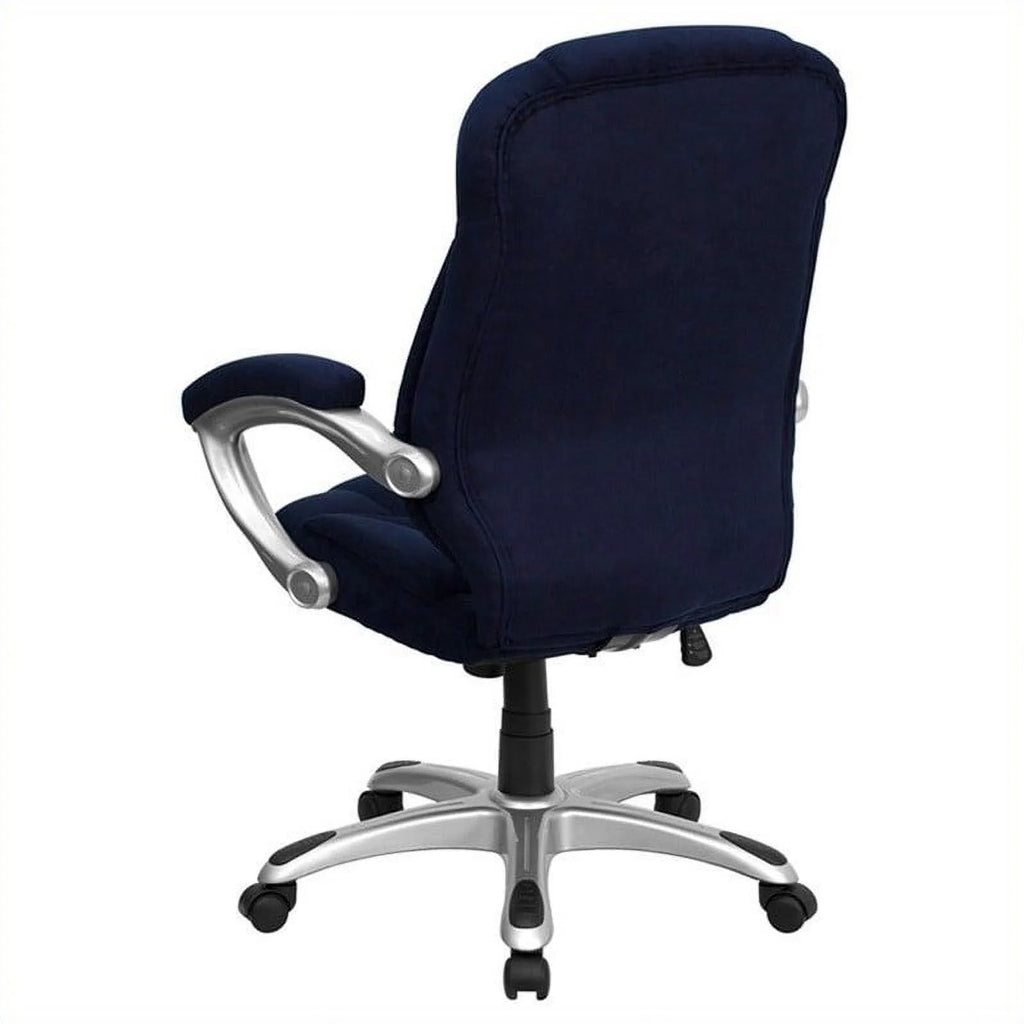 Navy Microfiber Upholstered Office Chair G17424