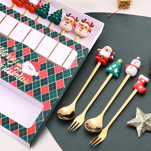 4 Pack Stainless Steel Forks and Spoons Set Z97817