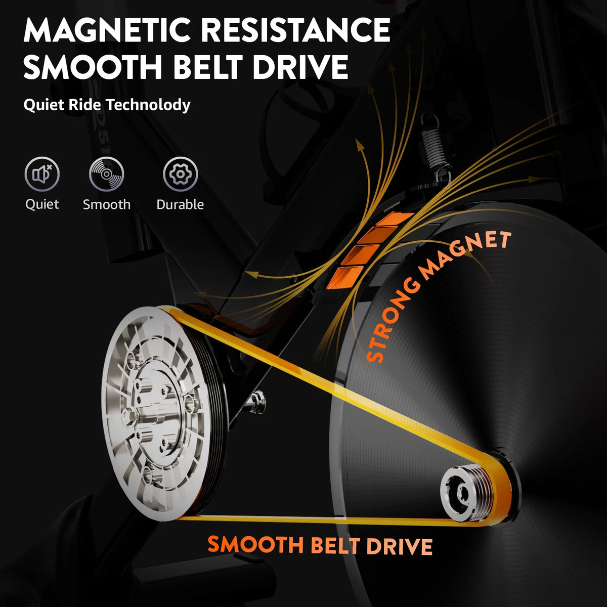 Indoor Cycling Bike Magnetic Resistance S68177