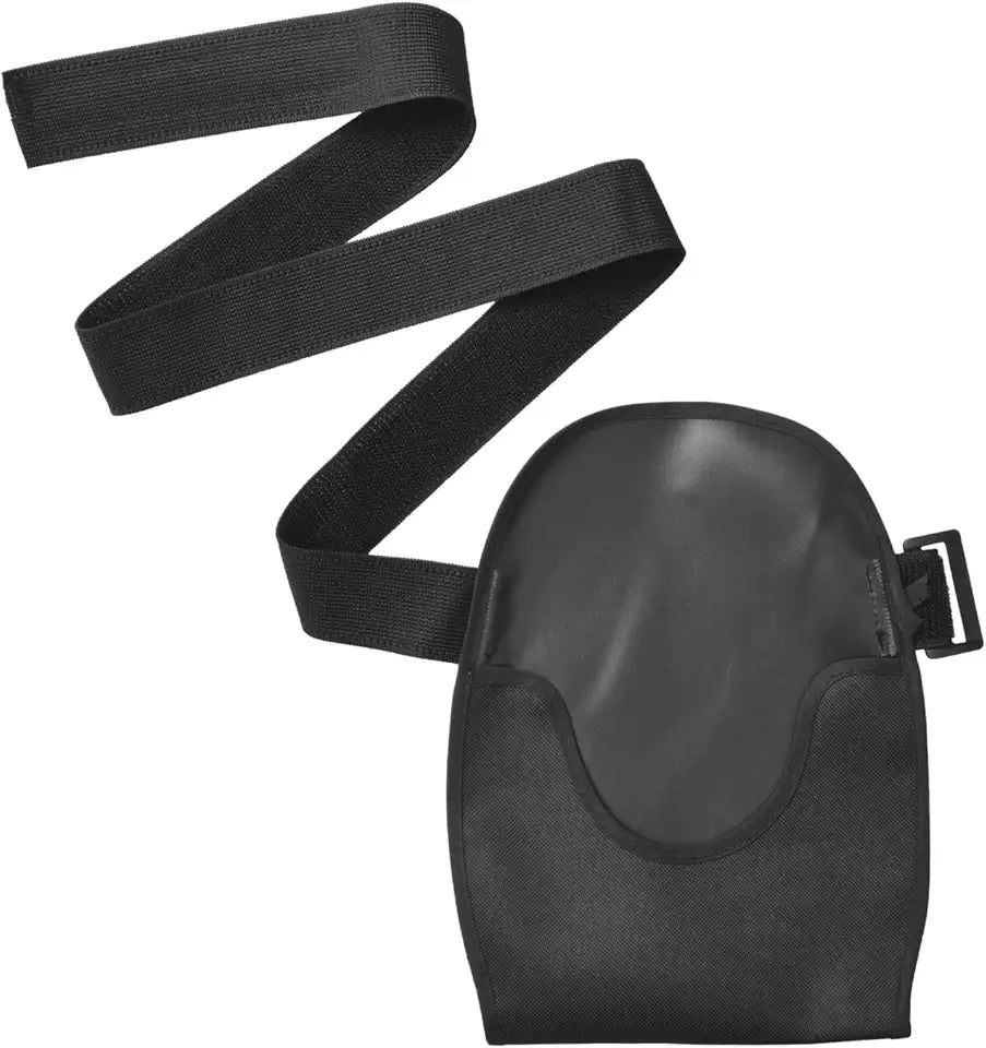 Black Ostomy Bag Cover with Adjustable Belt G781