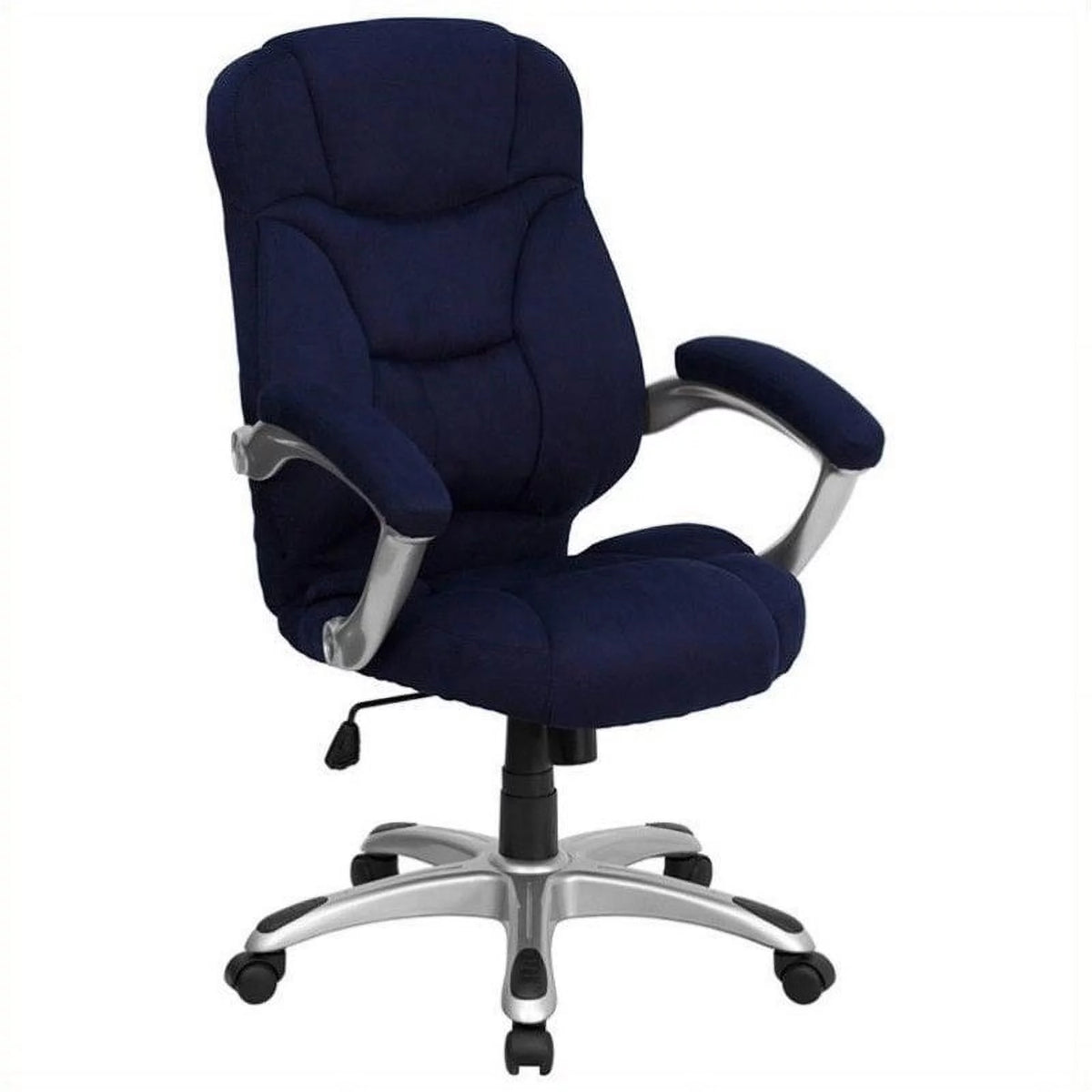 Navy Microfiber Upholstered Office Chair G17424