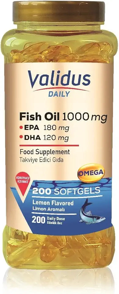 Omega-3 1000 mg 200 Softgel M551