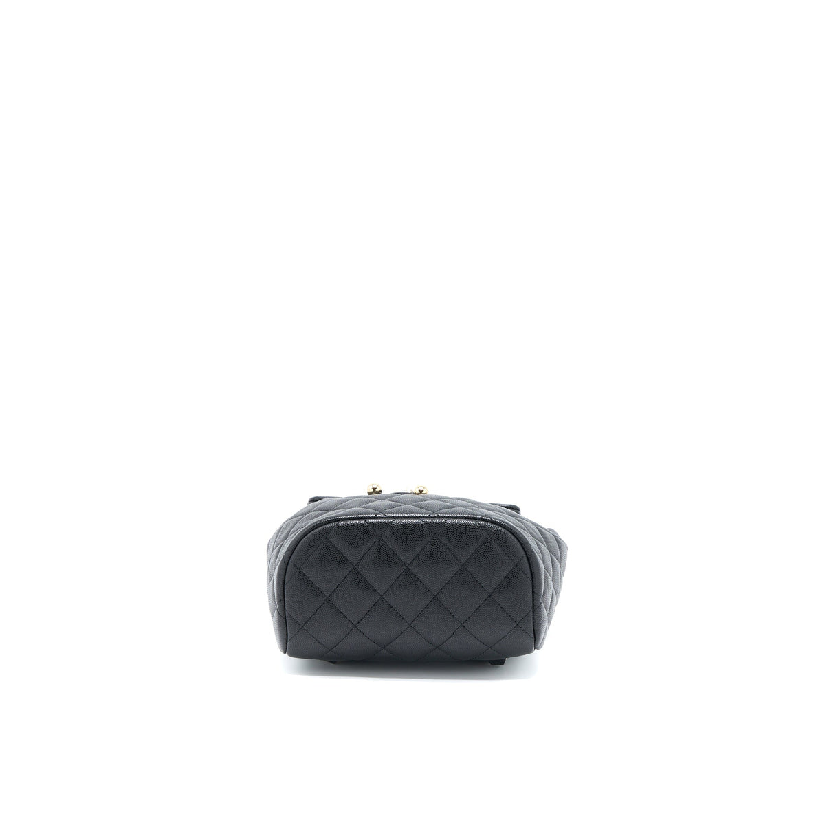 23S MINI FLAP BACKPACK CAVIAR BLACK LGHW (MICROCHIP)