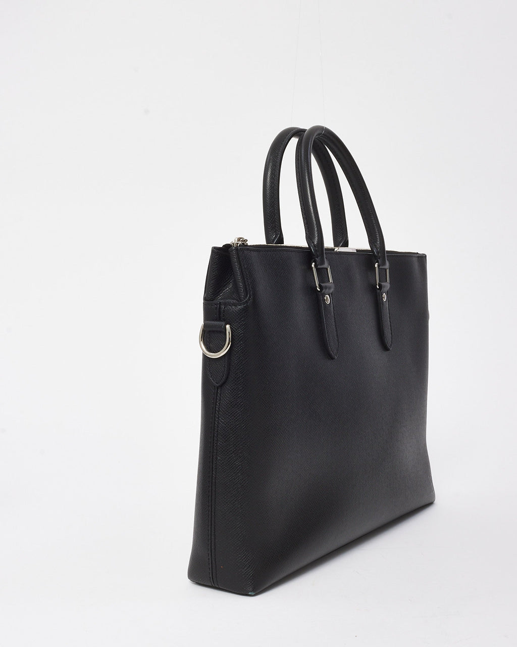 Louis Vuitton Black Taiga Leather Anton Soft 2Way Briefcase