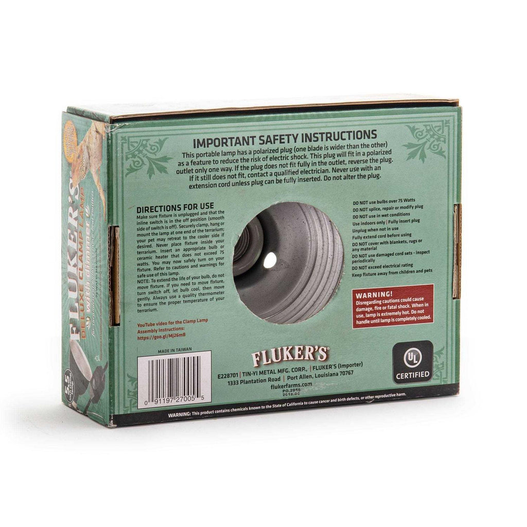 Clamp Lamp with Dimmer F4738
