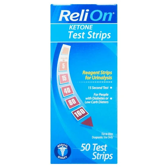 Ketone Test Strips 50 Count P843