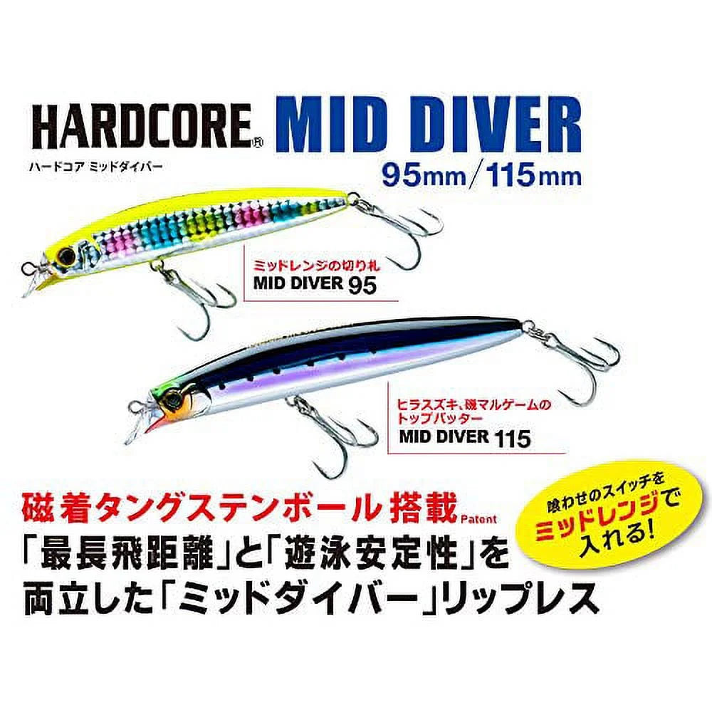 95mm 14g Mid Diver Lure T108846