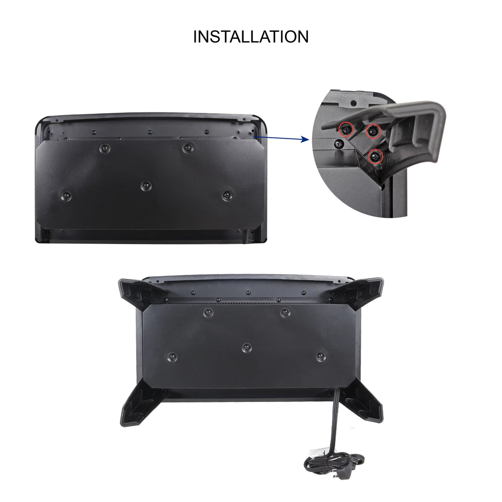 18" Electric Fireplace Stove with Remote Control Z3704