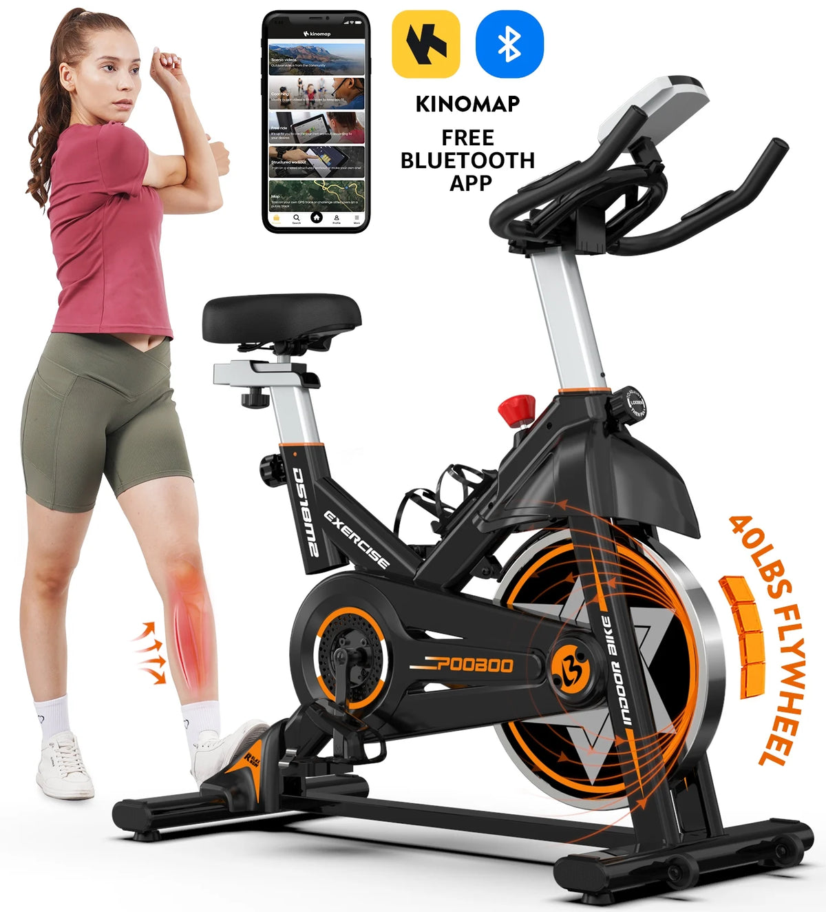 Indoor Cycling Bike Magnetic Resistance S68177