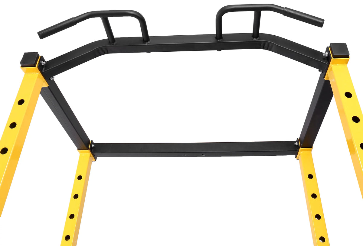 Adjustable Power Cage with J-Hooks F593